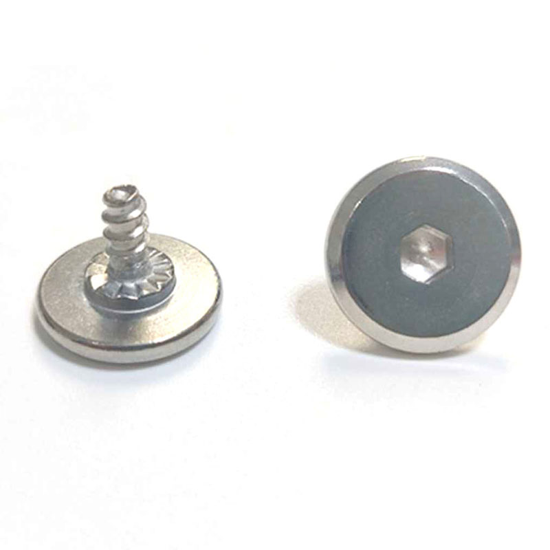 Большой винт с шестигранной головкой и плоской головкой для термостакана